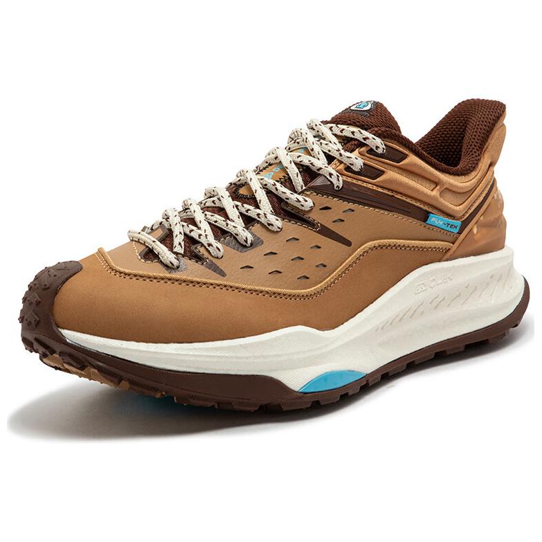 361° Wu Xia Collection Cushioning Abrasion Resistant Waterproof Slip Resistant Low top Running Shoes Men’s Brown