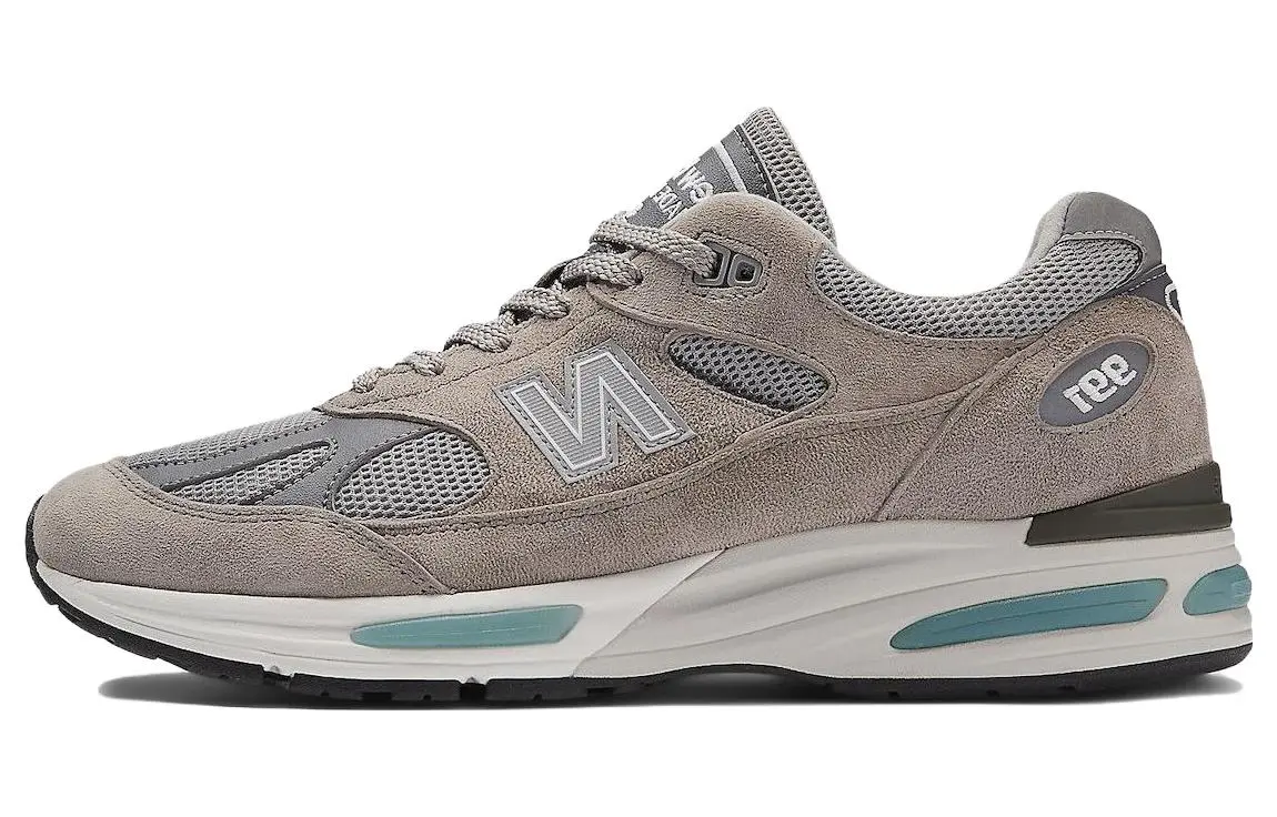 New Balance NB 991 V2 Leather, Mesh Breathable Low top Casual City Commuting Running Shoes Unisex Taupe