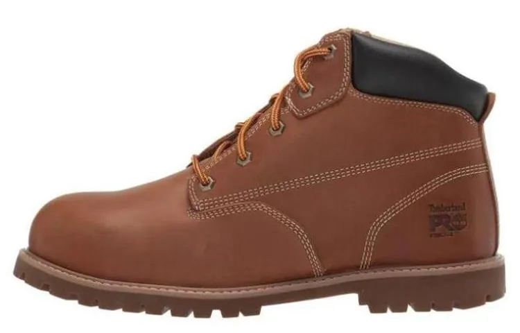Timberland Cow Split Leather Abrasion Resistant Cushioning Comfortable Short Outdoor Boots Men's