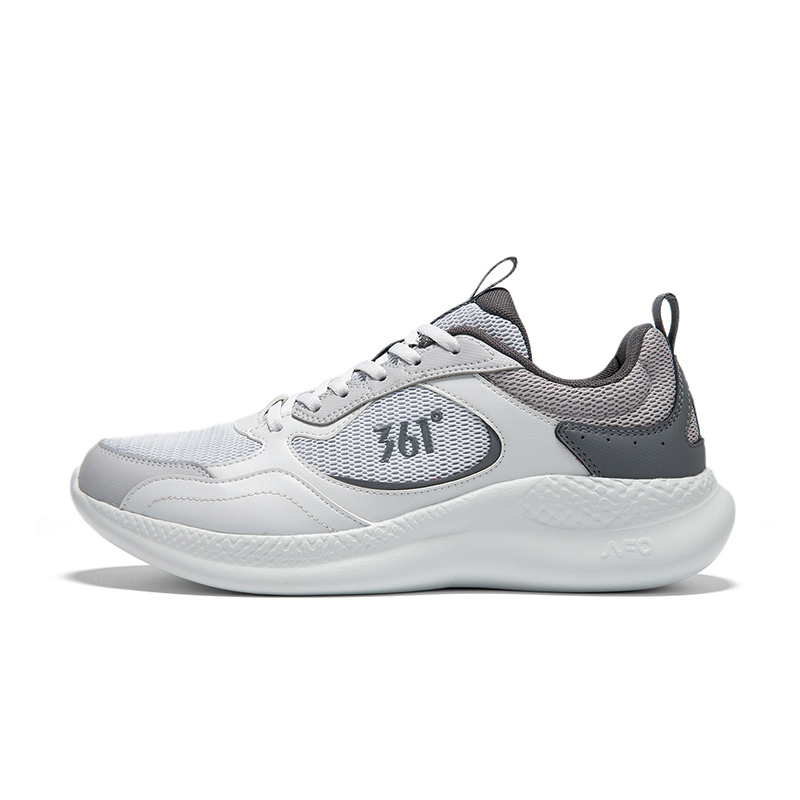 361° Cushioning Lightweight Cushioning Lightweight Low top Casual Running Shoes Men’s Gray