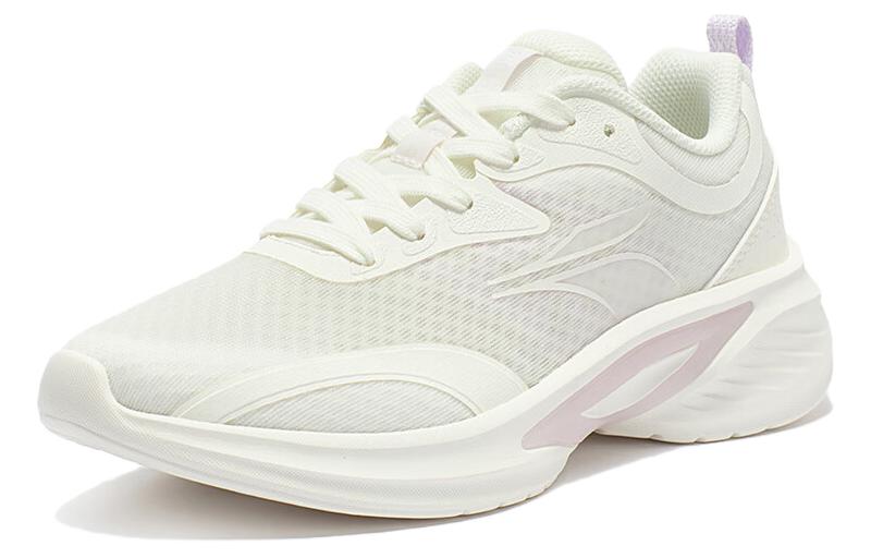 361° Breathable And Resilient Low top Running Shoes Women’s White Purple