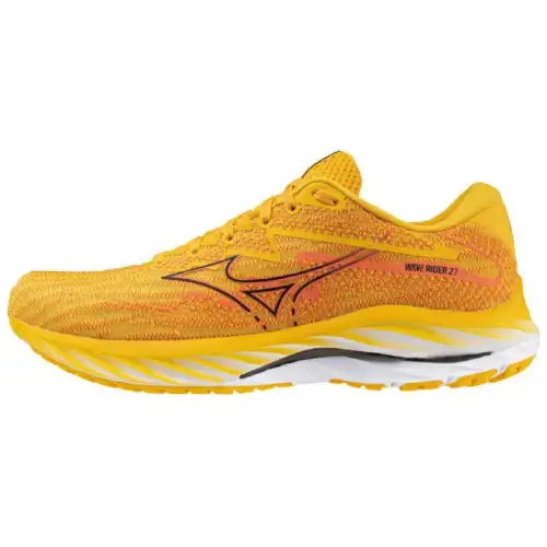 Mizuno Wave Rider 27 Super Wide 'Rich Yellow Orange'