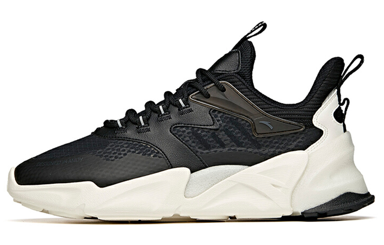Anta Pulse Textile, Synthetic Leather, TPU Cushioning Slip Resistant Abrasion Resistant Breathable Low top