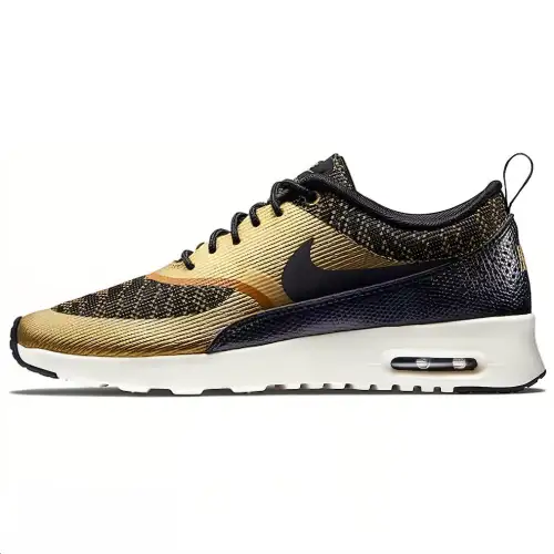 Nike Air Max Thea Jacquard Bronzine Black Women's