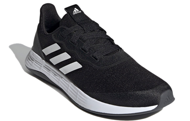 Женские кроссовки adidas Qt Racer Sport (черно-белые) — Чёрный / белый — фото 3