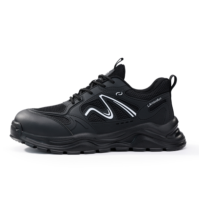 LANOUDUN Abrasion Resistant Impact Resistant Lightweight Low top Outdoor Shoes Men’s Black