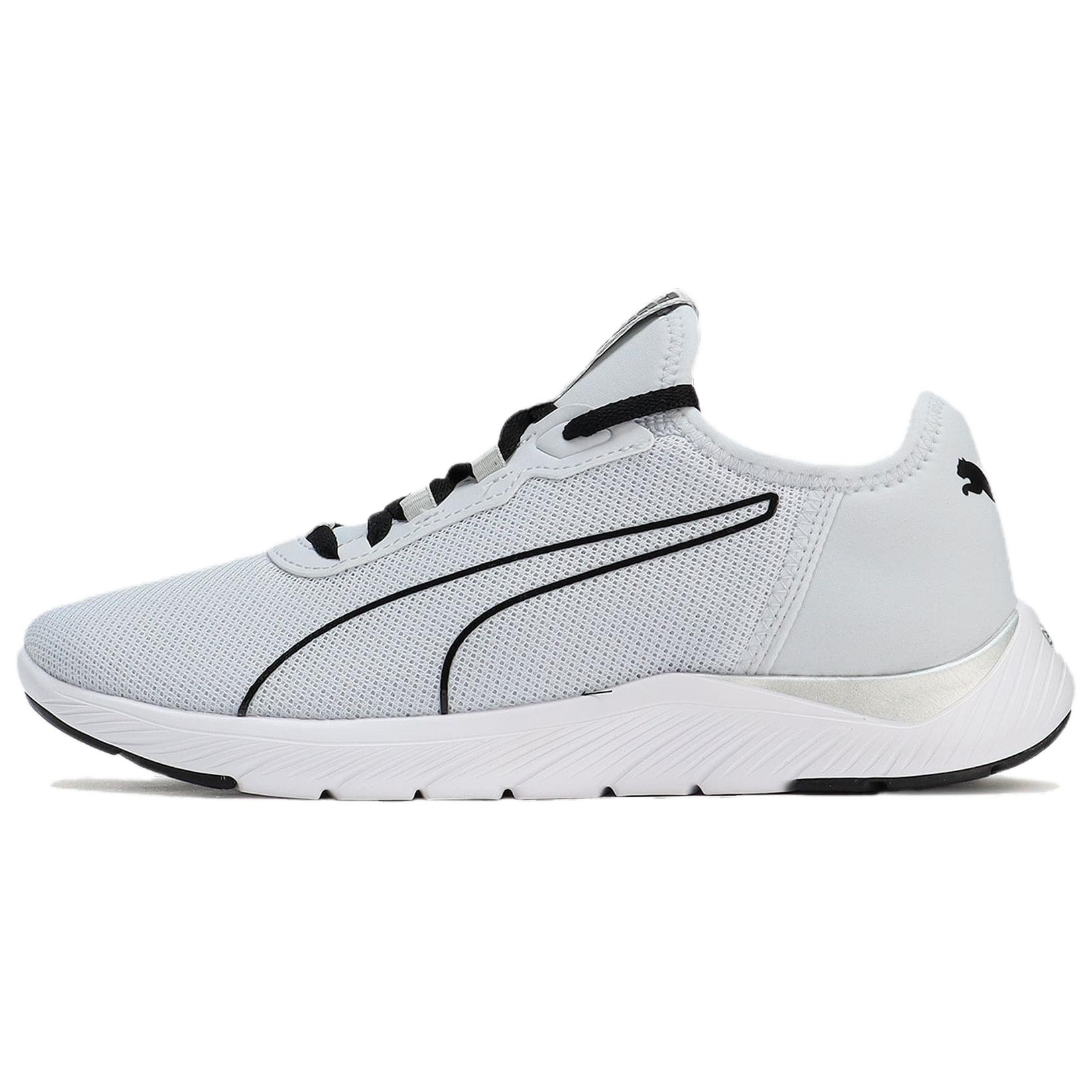 PUMA Softride Slip Resistant Abrasion Resistant Low top Casual Running Shoes Women's Gray