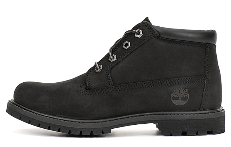 Женские ботинки Timberland Chukka (черные)