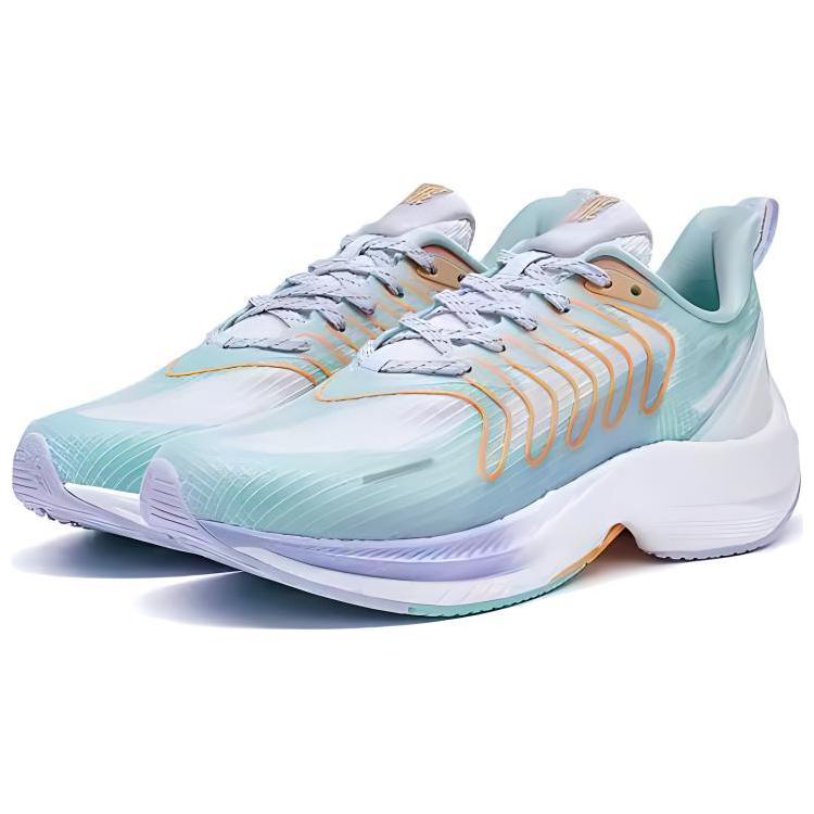 XTEP Speeding 3.0 Comfortable Cushioning Breathable Lightweight Low top Running Shoes Women’s Green White