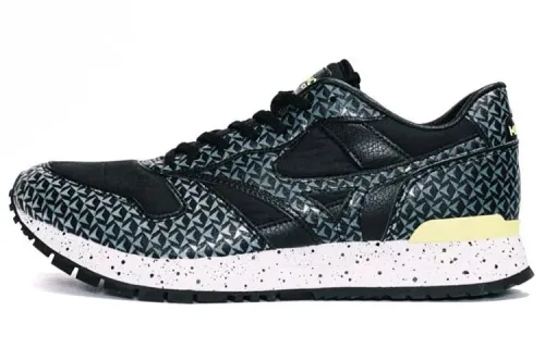 Mizuno GV 87 Running Shoes Men's Low Top Black/Blue