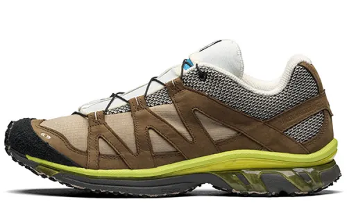 SALOMON Lightweight And Breathable Low top Running Shoes Unisex Gray Mouse Color