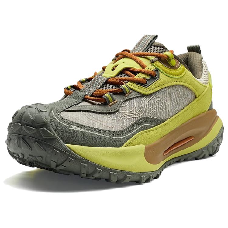 XTEP Abrasion Resistant Cushioning Low top Outdoor Shoes Men’s Green