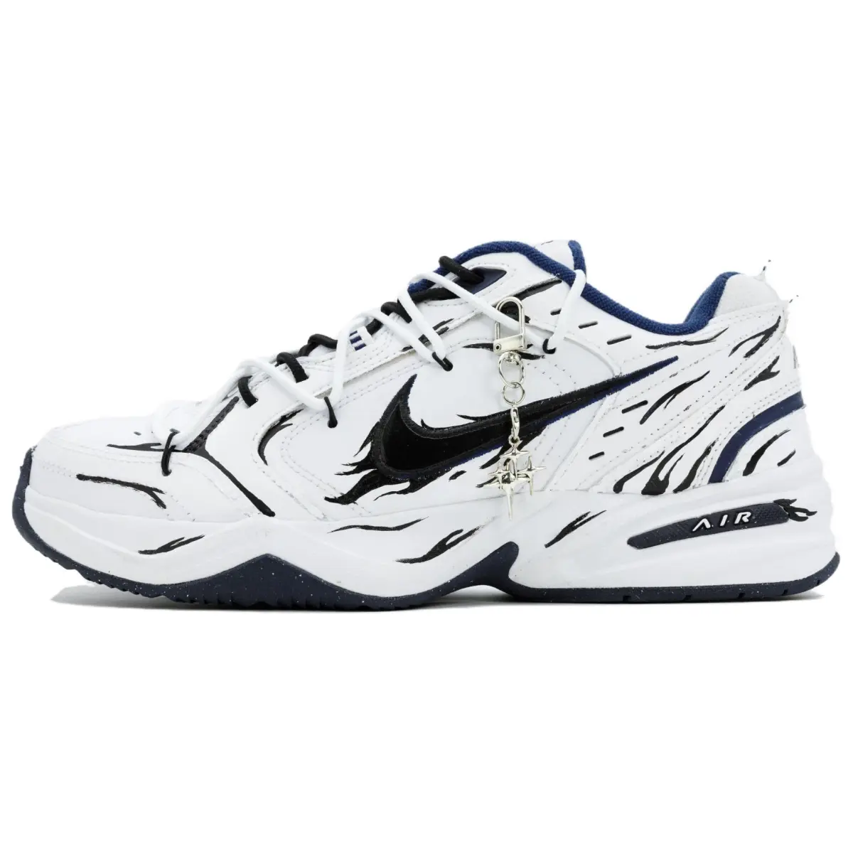 Nike Air Monarch 4 Cool Shadow Slip Resistant, Abrasion Resistant, Height Increasing Low top Chunky Sneakers Unisex