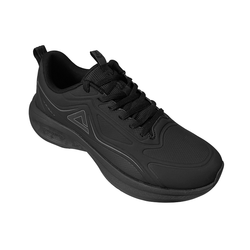 PEAK Taichi Journey Running Shoes Men’s Low Top All Black