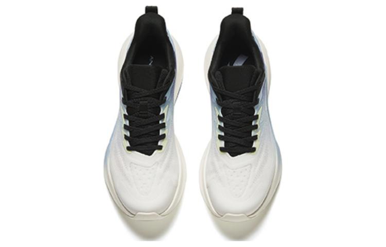 Anta Cushioning, Wear Resistant Low top A Shock Midsole Technology City Commuting Running Shoes Men’s Black White Blue
