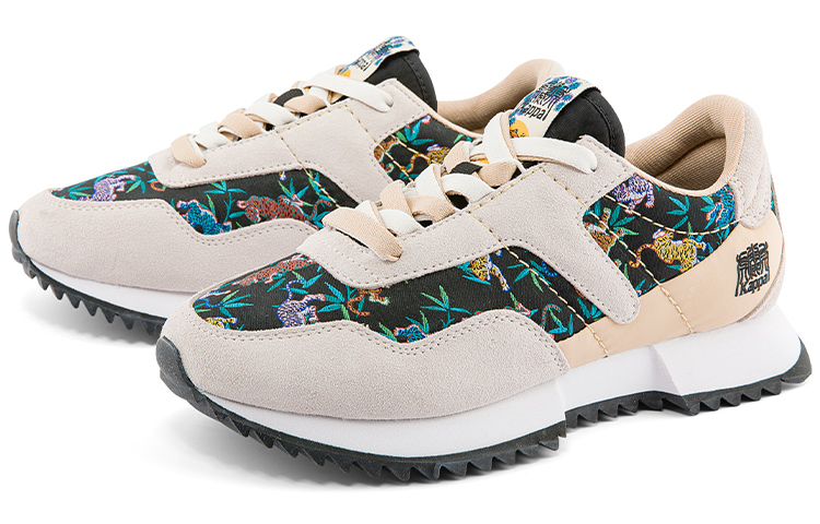 Kappa Abrasion Resistant Coverage Low top Running Shoes Unisex Black