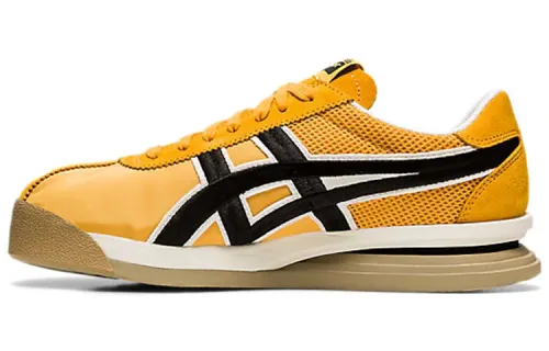Onitsuka Tiger Onitsuka Tiger Corsair Ex low-top running shoes for men and women, yellow and black