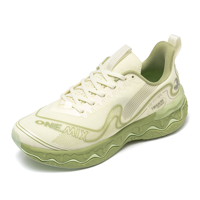 ONEMIX Mulan Creek Running Shoes Unisex Green Water Teal