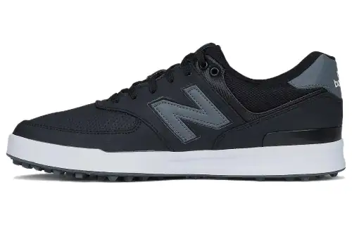 New Balance NB 574 Golf Shoes Men's Low Top Black/Gray/White
