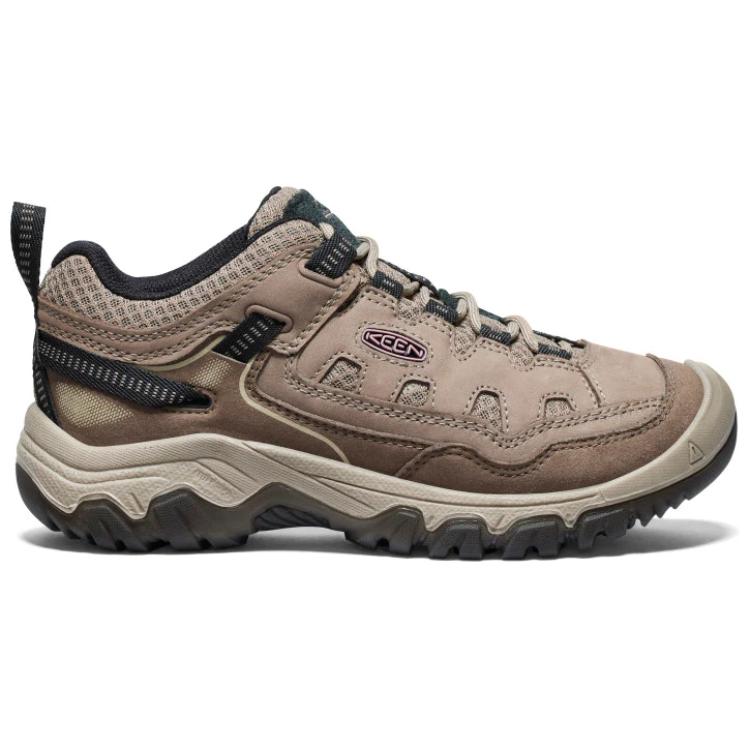 Keen Targhee IV WP Comfortable And Breathable Low top Outdoor Shoes Women’s Brown Black