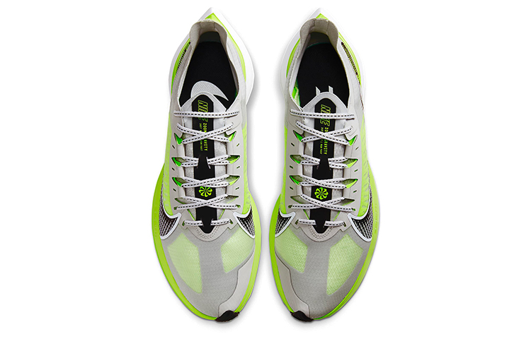 Мужские кроссовки Nike Zoom Gravity 1 (серо-зеленые) — Серый / зелёный — фото 4
