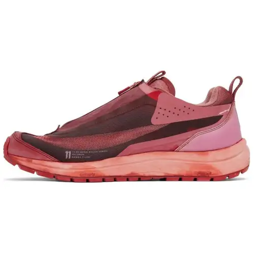 SALOMON Bamba 2 Comfortable Round Toe Slip Resistant Abrasion Resistant Low top Outdoor Shoes Unisex Pink