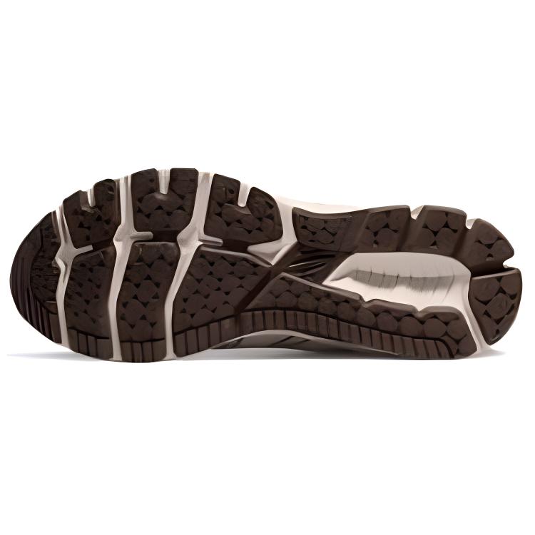 ASICS GT 1000 10 Breathable And Resilient Low top Running Shoes Men’s White Brown
