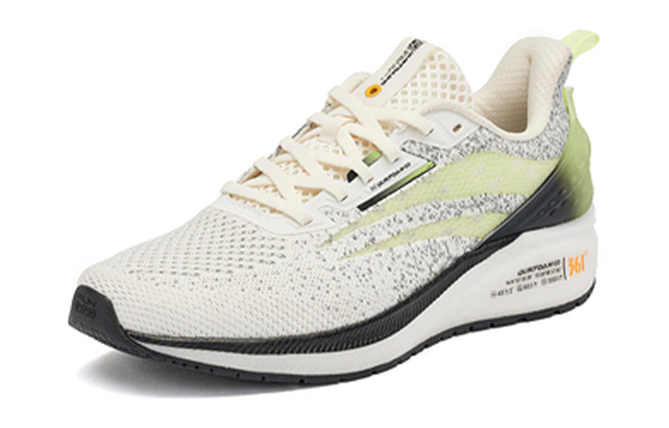 361° Mesh Cushioning Breathable Cushioning Breathable Low top Running Shoes Men’s White Green