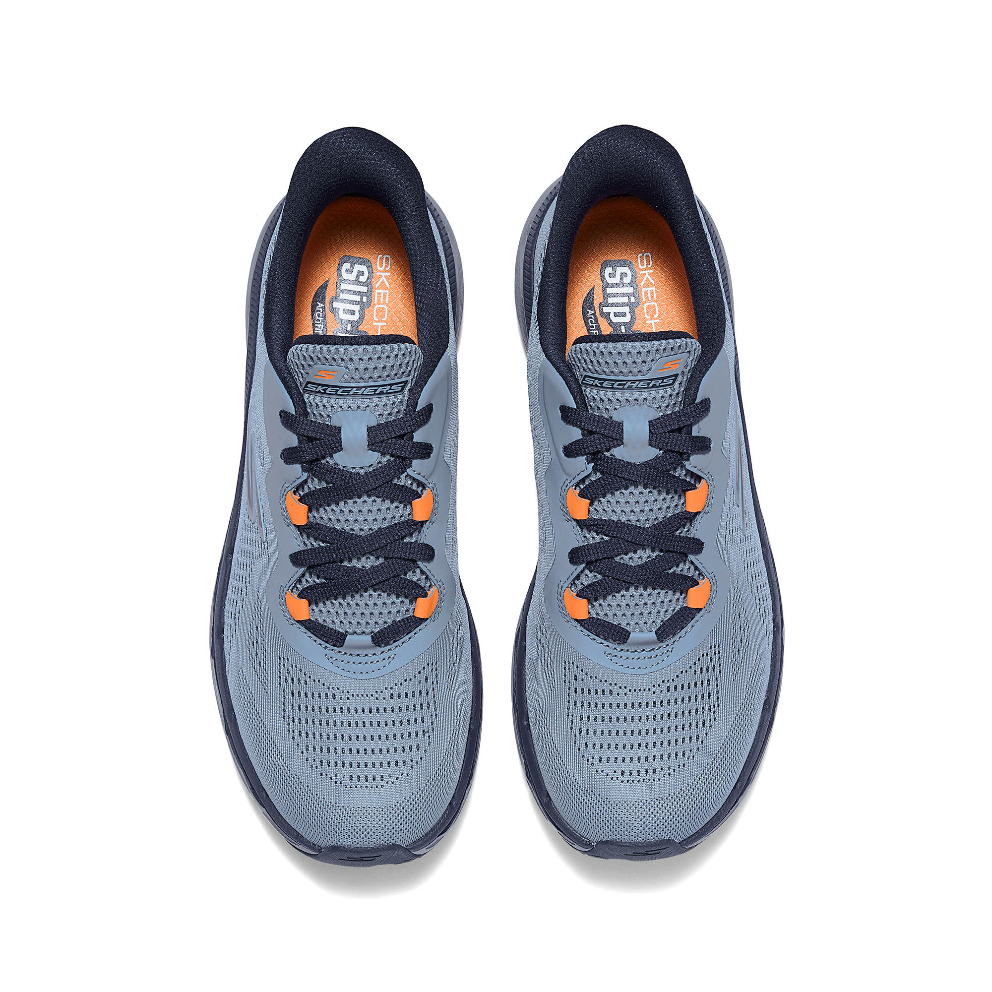 Skechers MEN’S GO Abrasion Resistant Breathable Low top Running Shoes Men’s Marine Blue