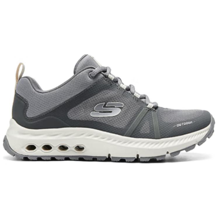 Skechers OUTDOOR Breathable Support Rebound Low top Casual Running Shoes Women’s Gray