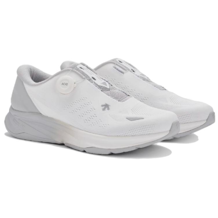 DESCENTE LAVITATE WIRE 2.0 Breathable Rebound Low top Running Shoes Unisex White