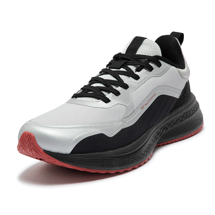 361° Slip Resistant Abrasion Resistant Low top Casual Running Shoes Men’s White Black