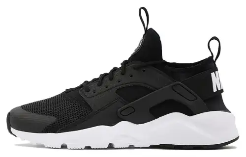 Nike Air Huarache Run Ultra Low 'Black White' Gs