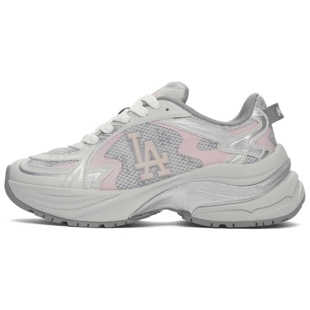 MLB Curve Runner Abrasion Resistant, Breathable, Lightweight Low top Chunky Sneakers Women's Gray