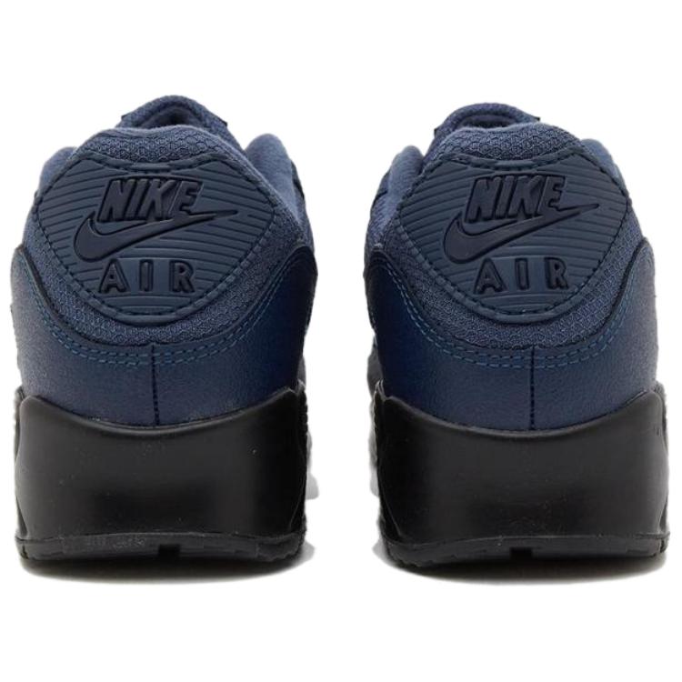 Nike Air Max 90 Leather Running Shoes Men’s Blue