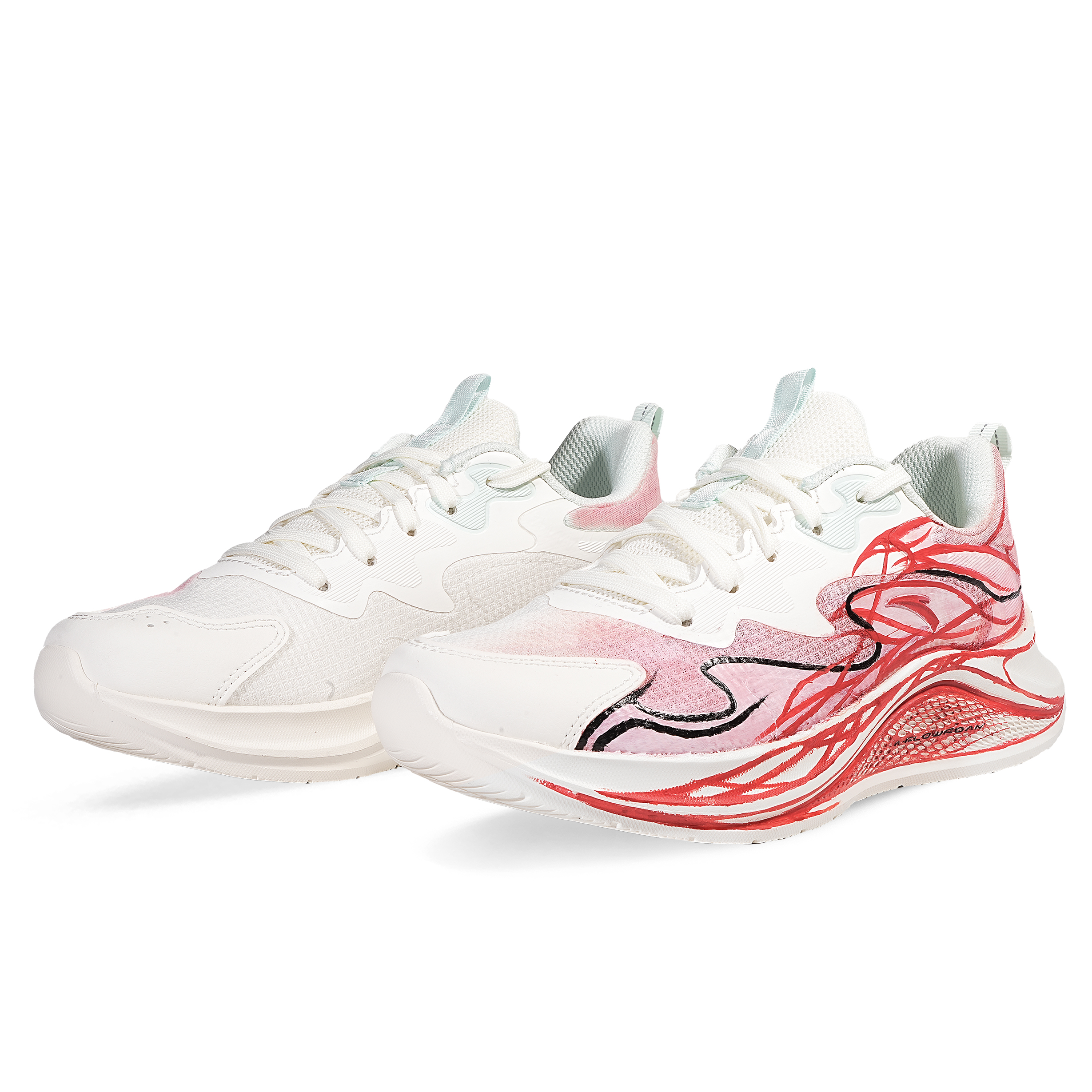 Anta Wander 2 Cushioning Slip Resistant Abrasion Resistant Cushioning Slip Resistant Abrasion Resistant Low top Casual