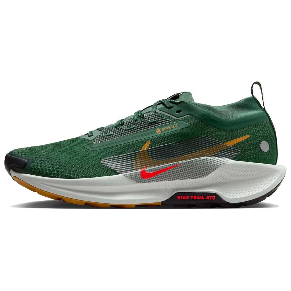 Nike Pegasus Trail 5 Slip Resistant Abrasion Resistant Low top Long Distance Running Shoes Men's Green