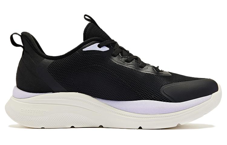 QIAODAN Comfortable Wear resistant And Lightweight Low top Running Shoes Women’s Black White