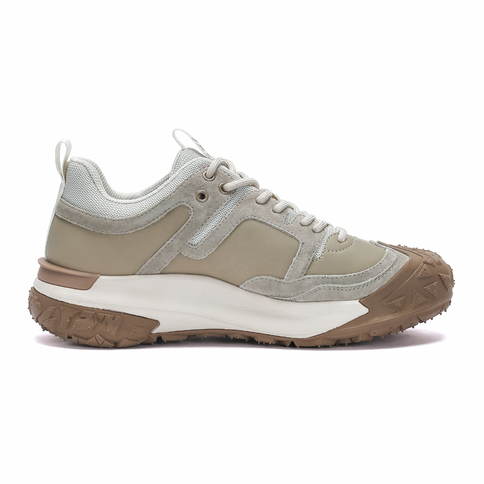 JEEP SPIRIT Abrasion Resistant Waterproof Impact Resistant Lightweight Low top Outdoor Shoes Men’s Sandstone