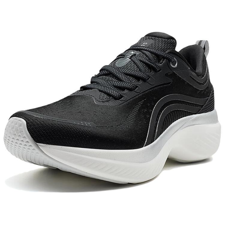 XTEP Abrasion Resistant Slip Resistant Low top Casual Running Shoes Women’s Black