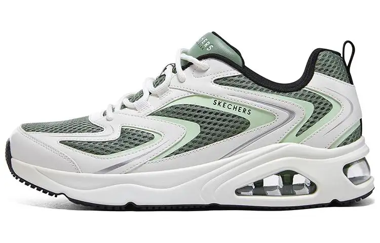 Skechers Uno Comfortable Low top Casual Running Shoes Men's White Green