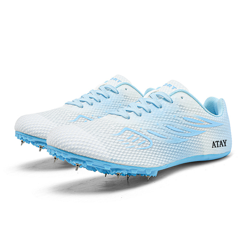 ATAY Slip Resistant Abrasion Resistant Slip Resistant Abrasion Resistant Low top Running Shoes Unisex White Blue