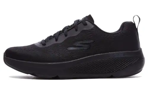 Skechers GO RUN Elevate Comfortable Fabric Low top Running Shoes Men's Black