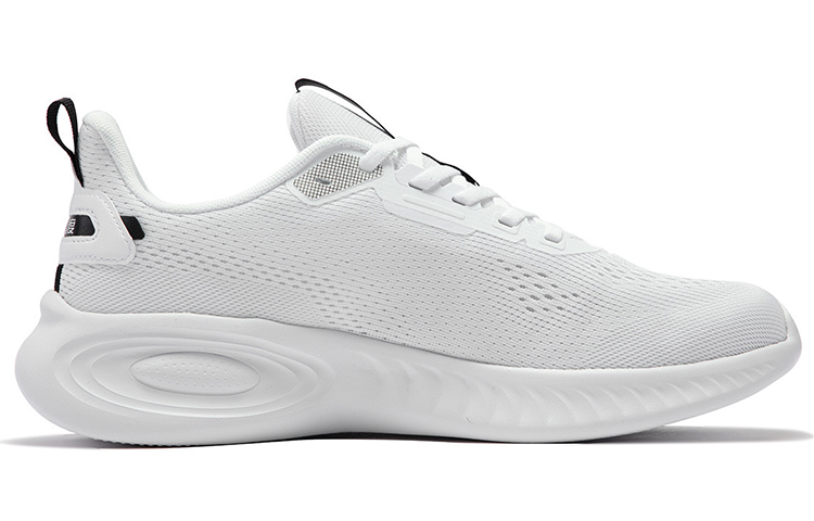 361° Abrasion Resistant Low top Running Shoes Men’s White Black
