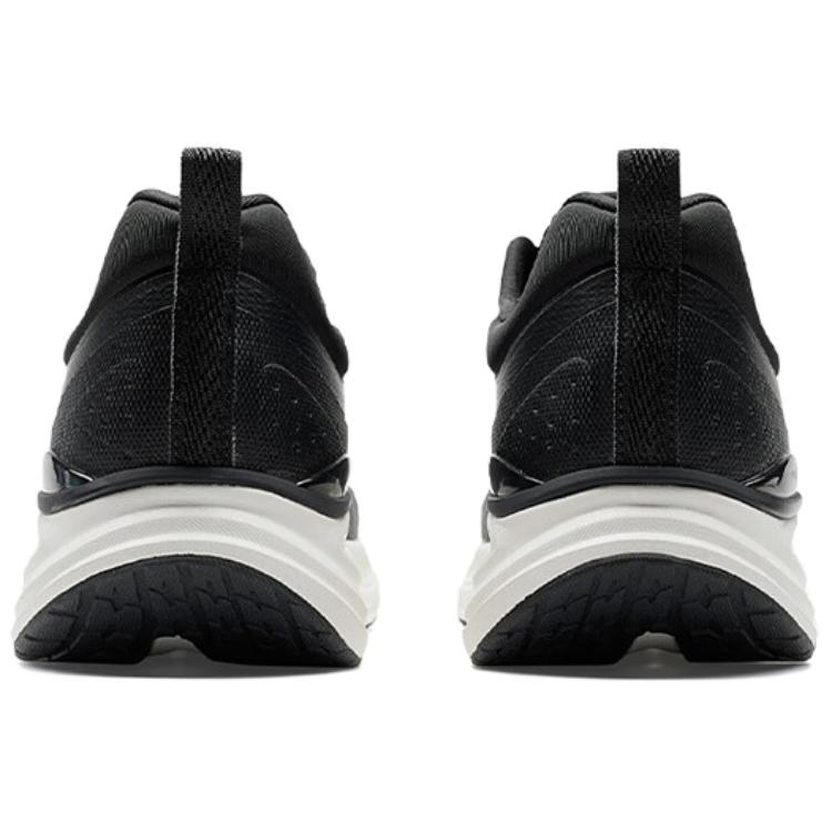 XTEP Cloud 1.0 Abrasion Resistant Coverage Rebound Low top Casual Running Shoes Men’s Black White