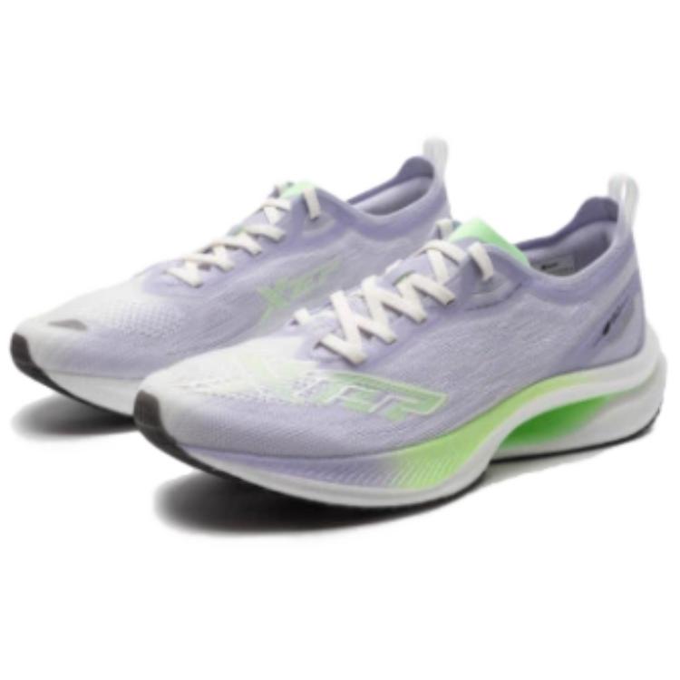 XTEP Zhilin 8.0 MAX Casual Slip Resistant Abrasion Resistant Low top Running Shoes Women’s Purple White