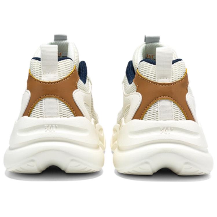 361° Low top Casual Running Shoes Men’s White Green Brown