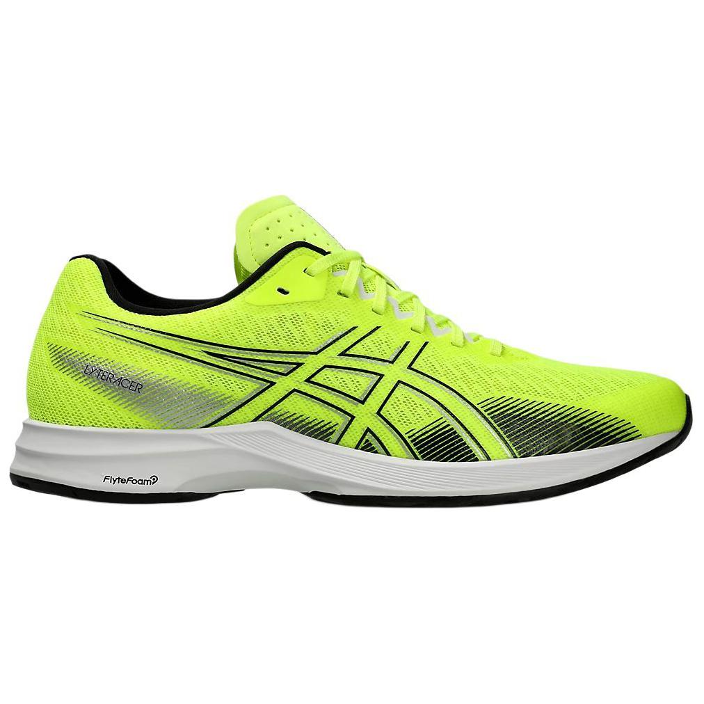 Asics LYTERACER 5 Abrasion Resistant Abrasion Resistant Low top Casual Running Shoes Men’s Yellow Black