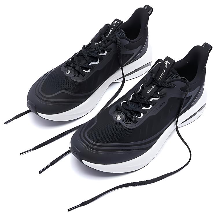 QIAODAN Infinity 6.0 Mesh Cushioning Abrasion Resistant Cushioning, Wear Resistant Low top Running Shoes Men’s