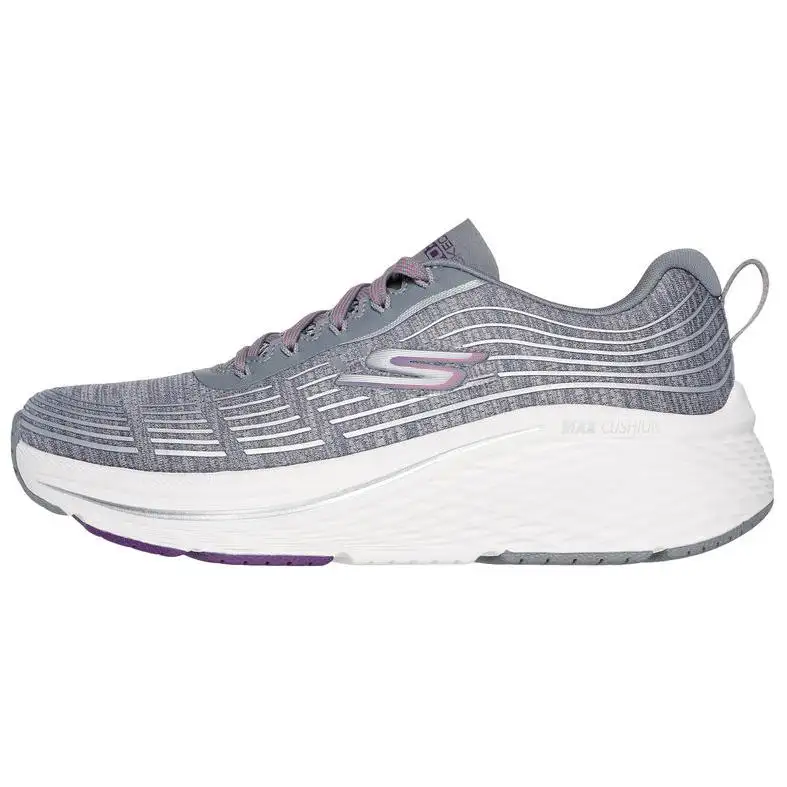 Skechers Max Cushioning Elite 2.0 Low top Casual Running Shoes Women's Gray White